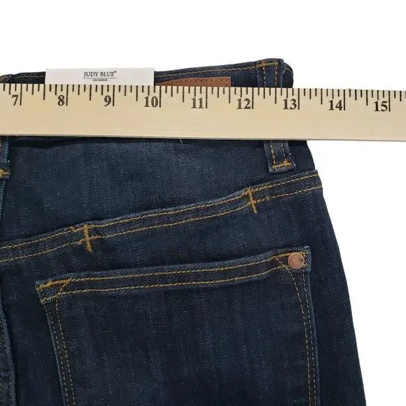 Judy Blue High Waist Skinny Fit Stretch Jeans Phone Pocket Women's Size 1/25 NWT - Picture 8 of 13